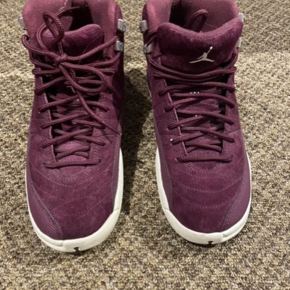 Jordan 12 Retro Bordeaux WORN ONCE - Picture 4 of 4